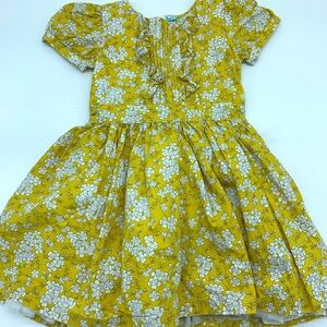 Little Lord and Lady Aria yellow floral dress size 3-4. Smoke free home.